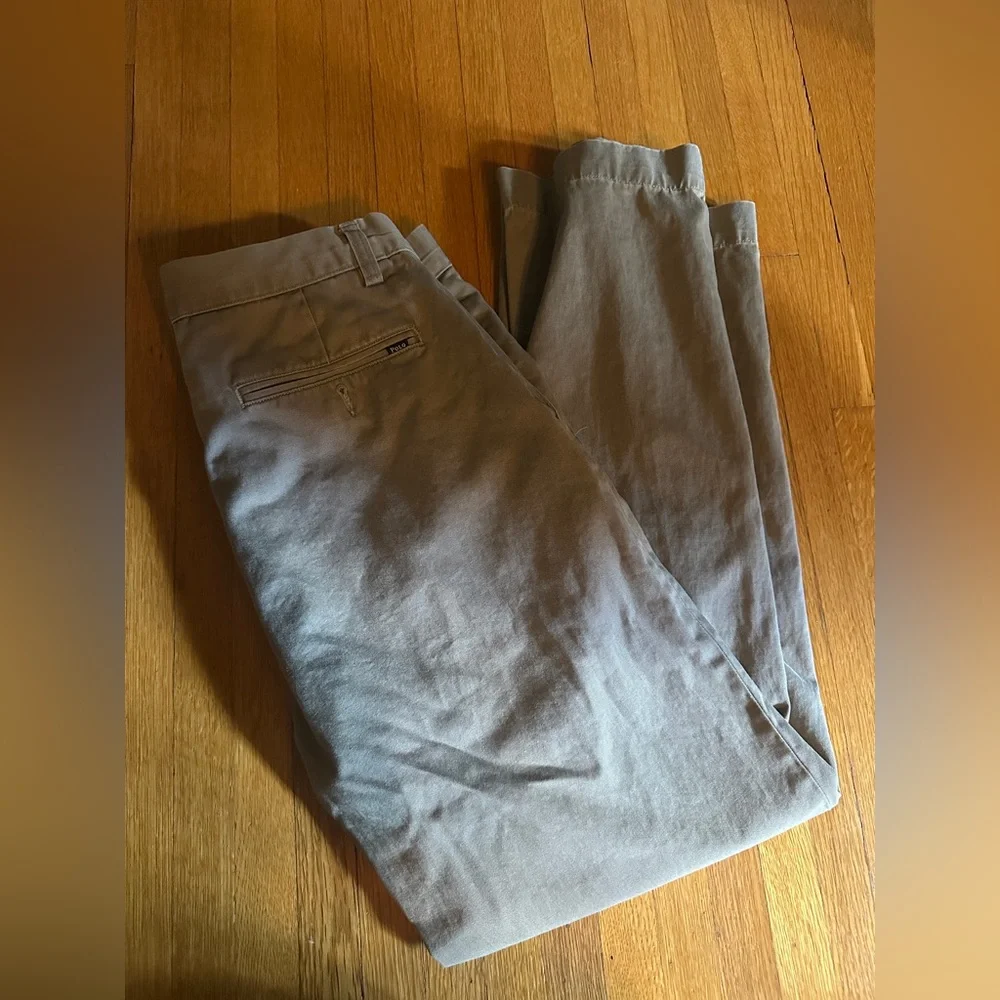 Polo by Ralph Lauren Classic Fit Khaki Pants, Size 32x30
